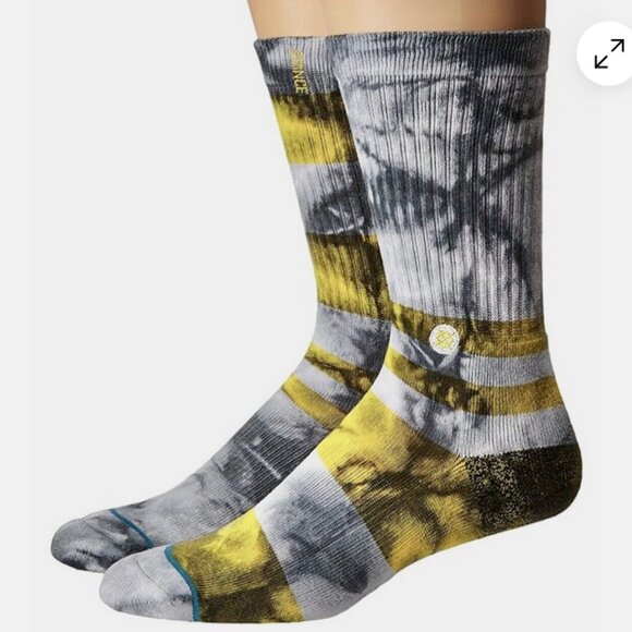 STANCE MLB Pittsburgh Pirates Summer League Crew Socks Men's Medium 6-8.5 NWT - Picture 3 of 5